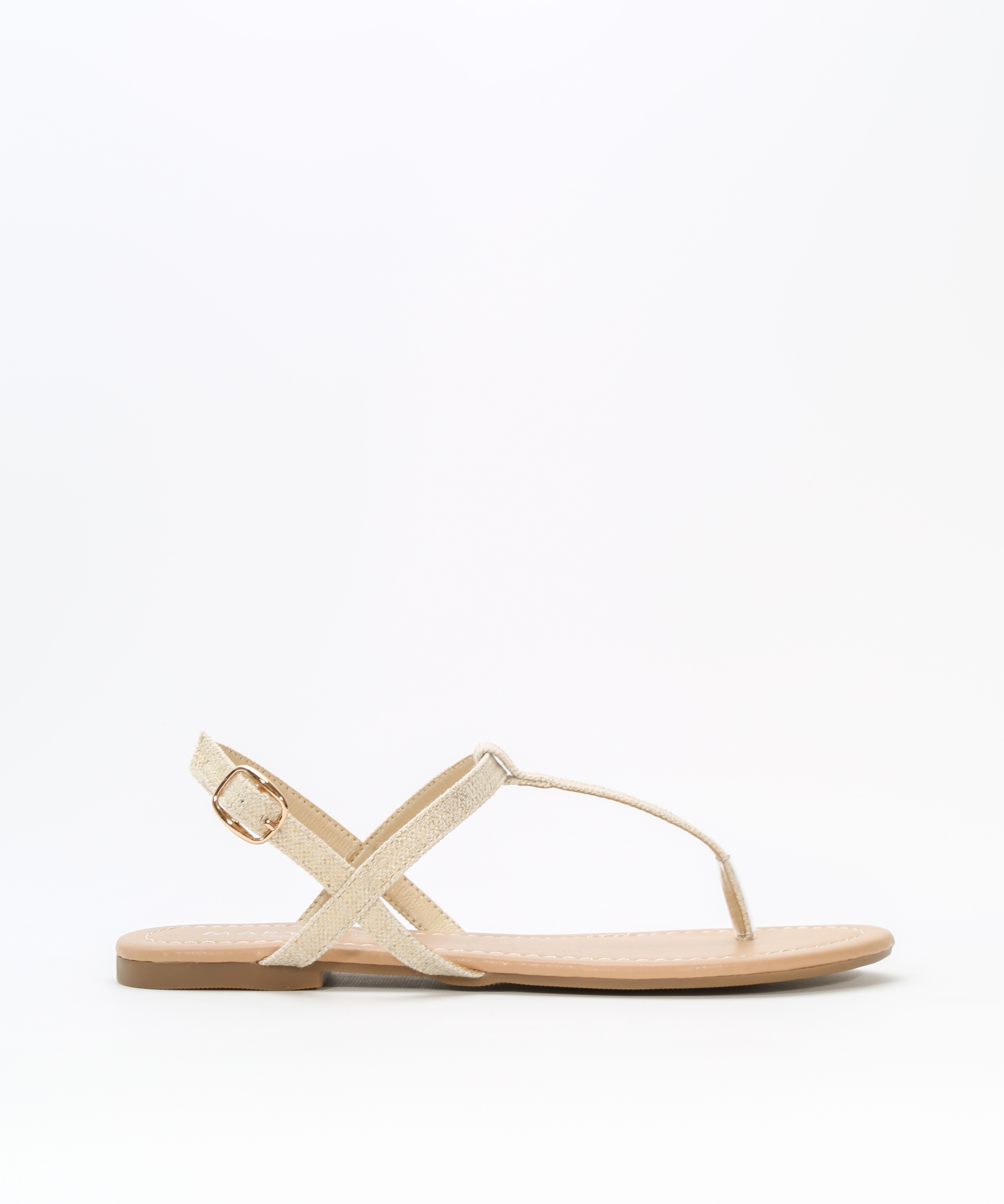 Sandalias planas dedo